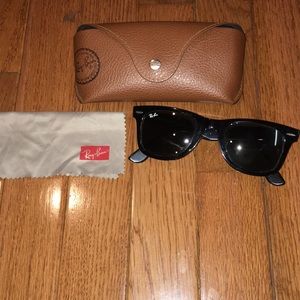 Ray-Ban Wayfarer black sunglasses